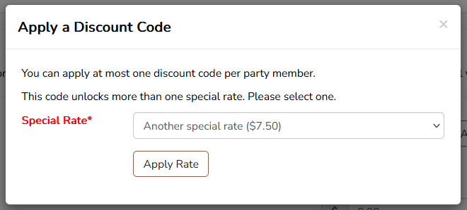 multiple qualifying rate scenario