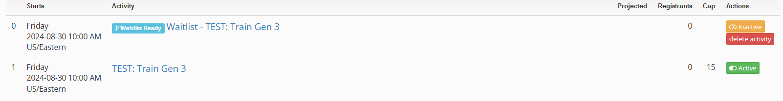 when the waitlist is inactive and pending auto-activation