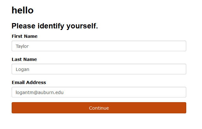 initiating a search