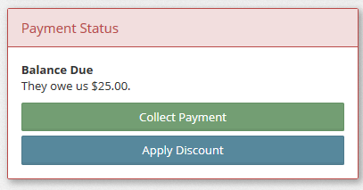 Payment status